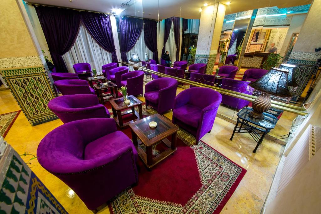 Posezení v ubytování Hotel Akouas