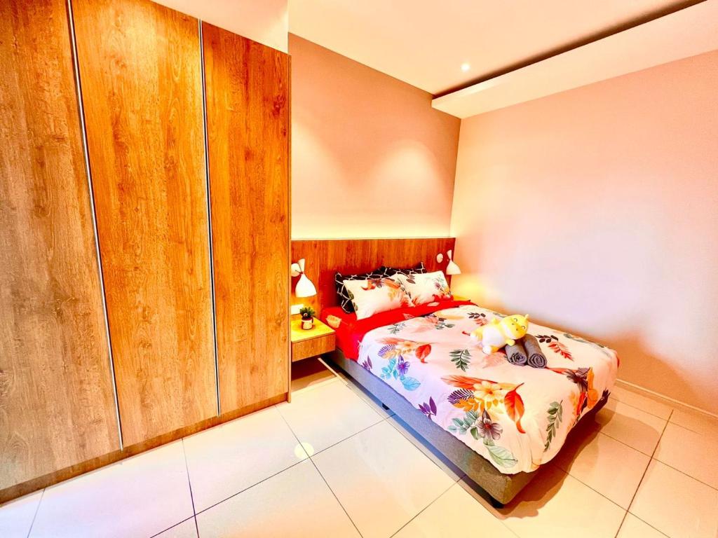 Voodi või voodid majutusasutuse Legoland-Happy Wonder Suite,Elysia-8pax,100MBS toas