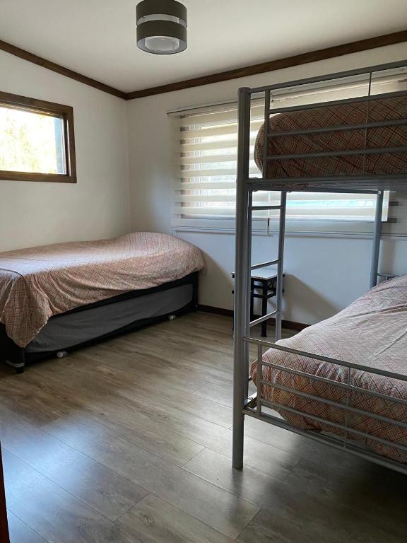 Cama o camas de una habitación en Pucon Villarrica Aldea Molco