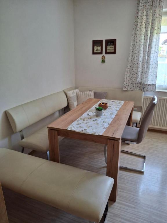 Posezení v ubytování Maria's Ferienwohnung
