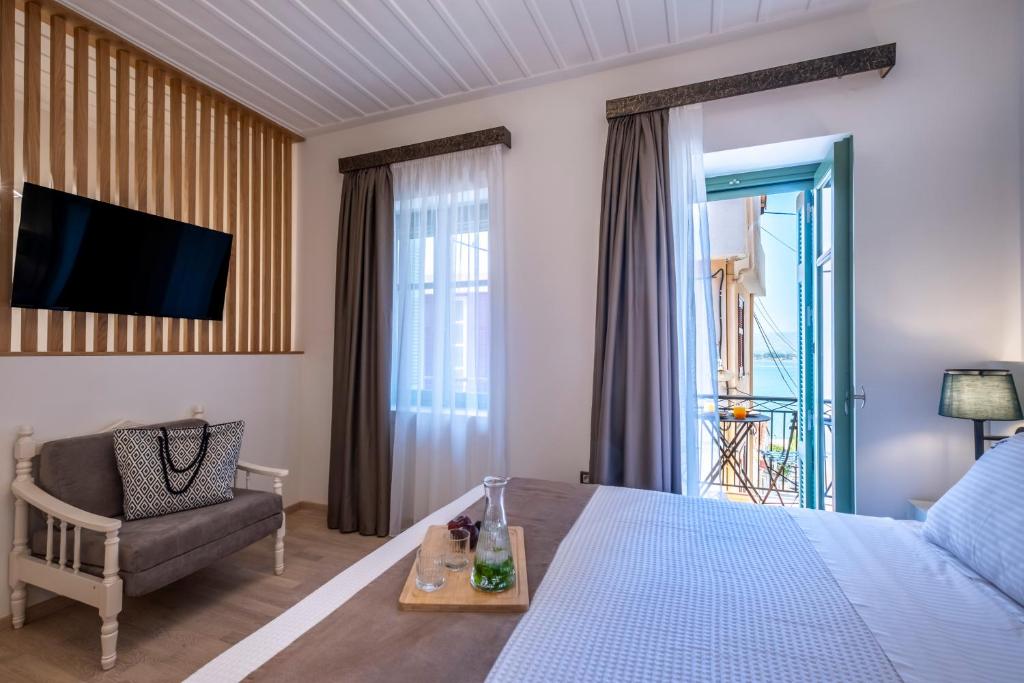 Postel nebo postele na pokoji v ubytování 45House