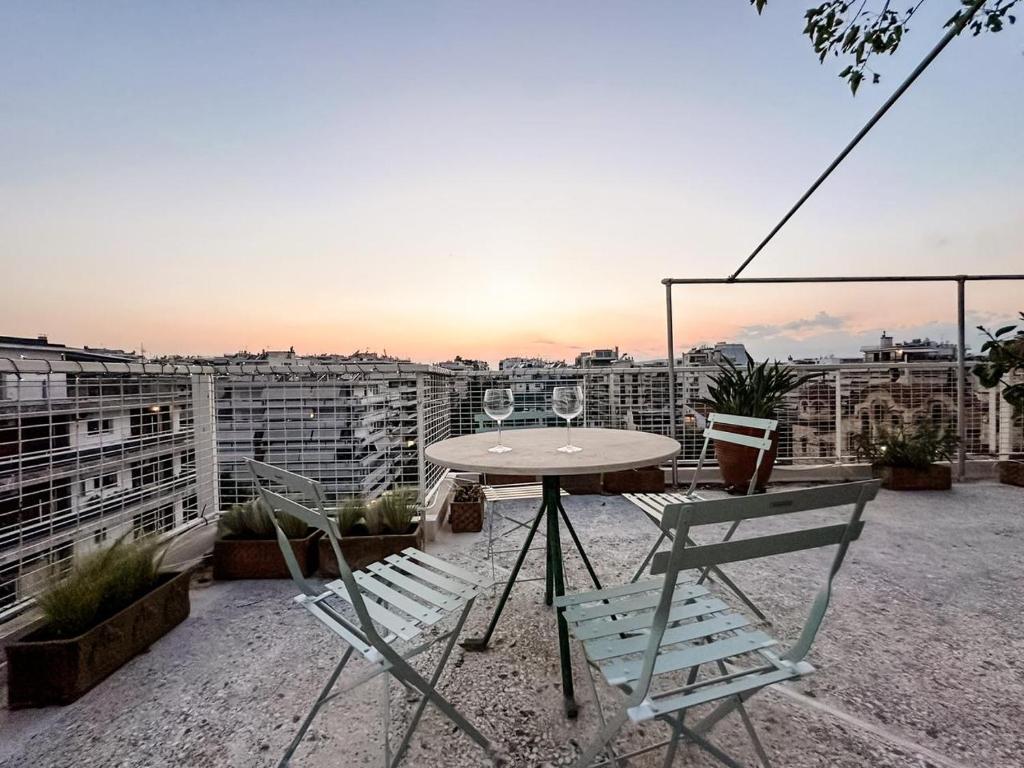 Beach rooftop Athens Riviera