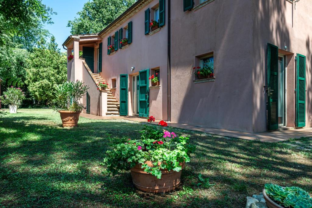 Zahrada ubytování La Visciola - Country House del Conero