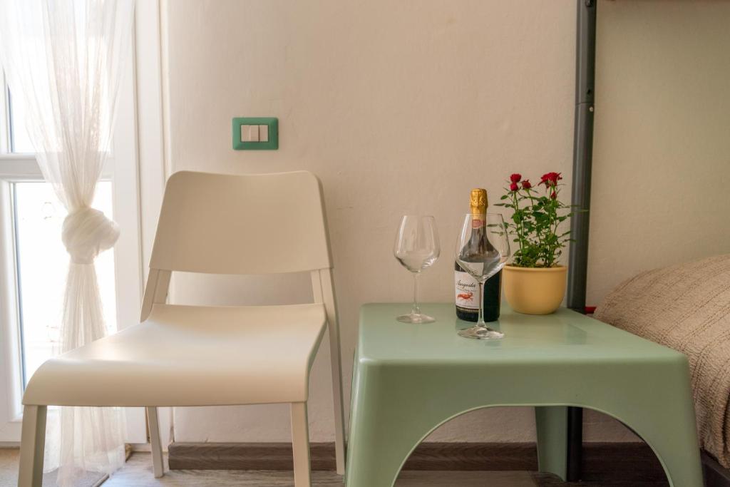 Nápoje v ubytování Casa Yvona