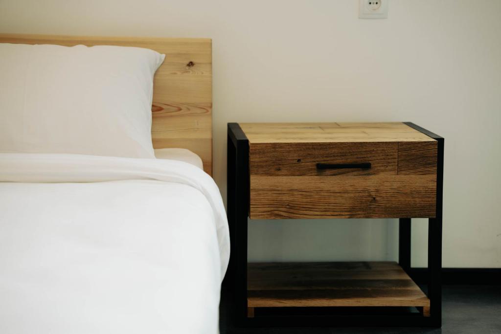 Postel nebo postele na pokoji v ubytování Vagabond - Cozy Guesthouse in Lagodekhi