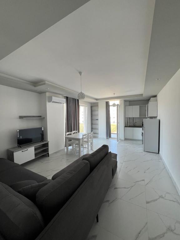 Kuchyň nebo kuchyňský kout v ubytování Suli Beach Apartments