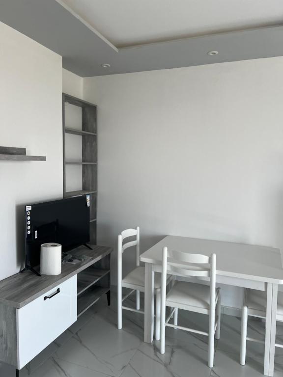 Kuchyň nebo kuchyňský kout v ubytování Suli Beach Apartments