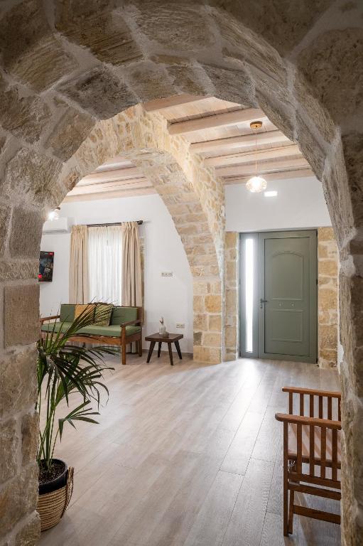 Posezení v ubytování Papadia Luxury Apartments