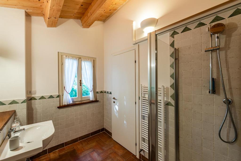 Koupelna v ubytování La Visciola - Country House del Conero