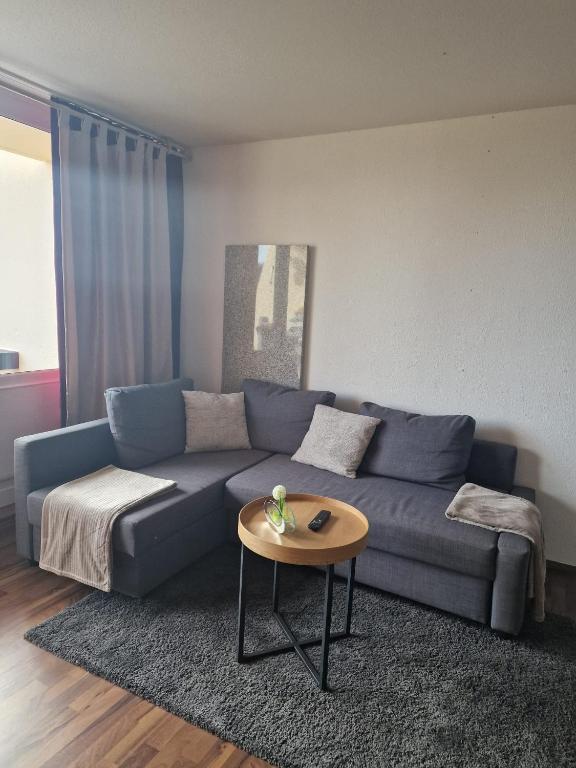 Posezení v ubytování Ferienwohnung Mecarda in Sankt Englmar