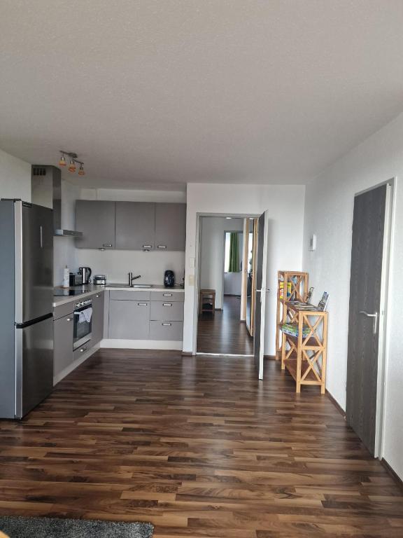 Kuchyň nebo kuchyňský kout v ubytování Ferienwohnung Mecarda in Sankt Englmar