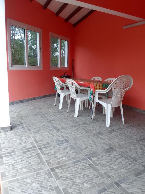 Patio nebo venkovní prostory v ubytování EPINAY