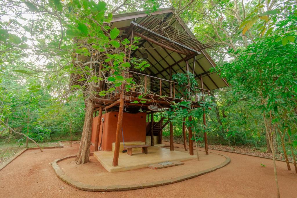 Zahrada ubytování Kaala Kalaththewa Luxury Eco Resort