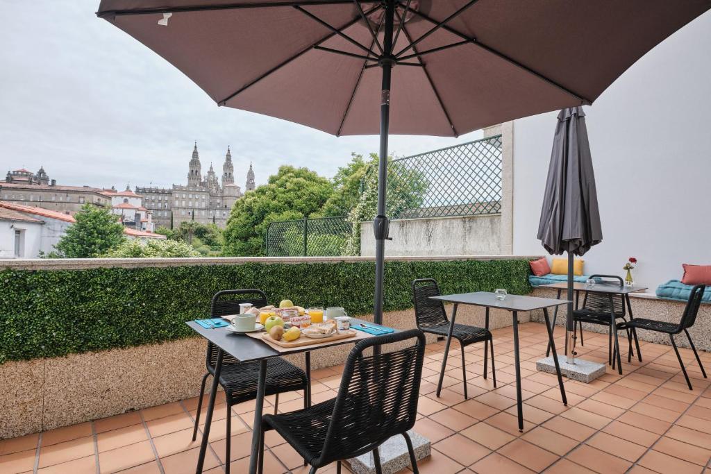 Balkón nebo terasa v ubytování Hotel Pombal Rooms