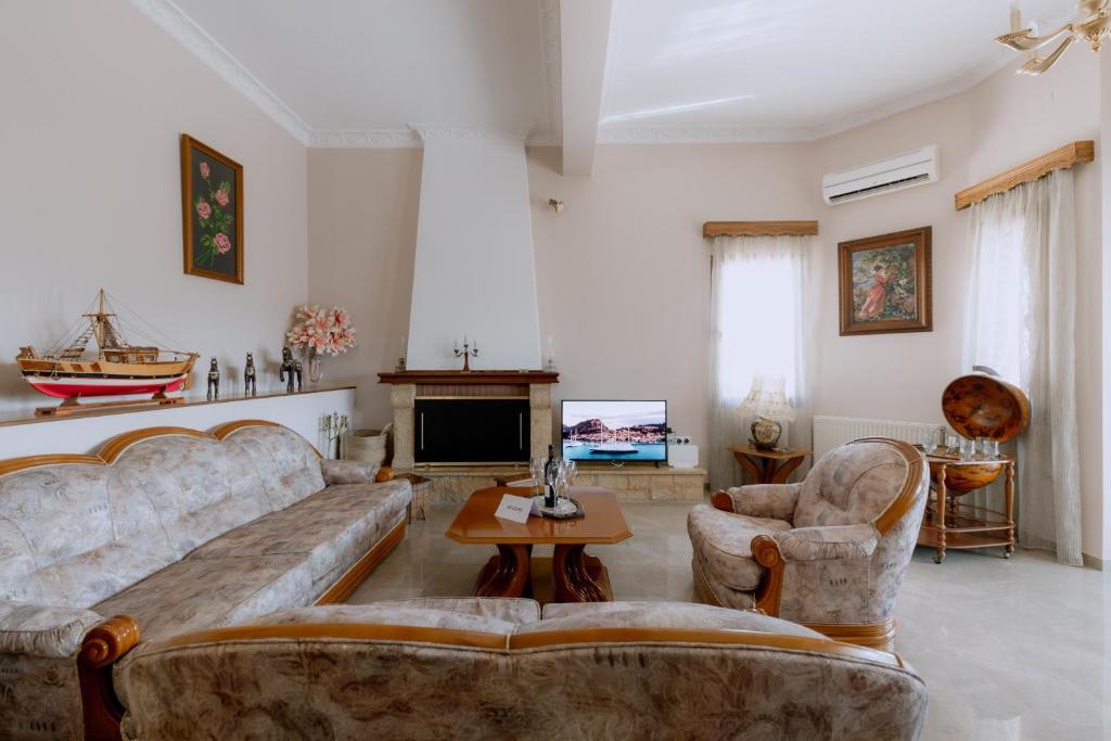 Posezení v ubytování Lala Luxury House