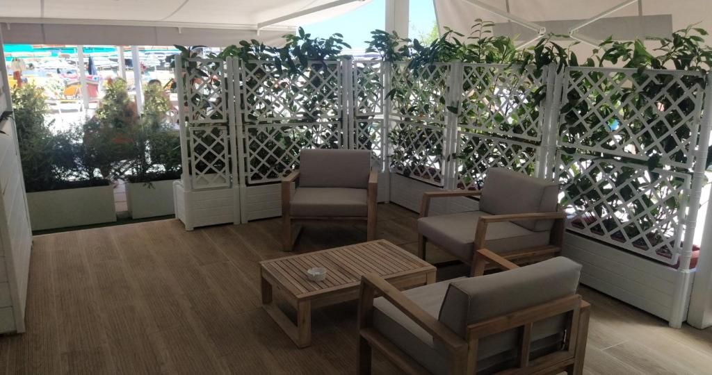 Posezení v ubytování Hotel Residence Arturo