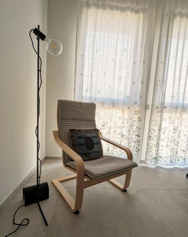 TV a/nebo společenská místnost v ubytování Casa Fontanarosa