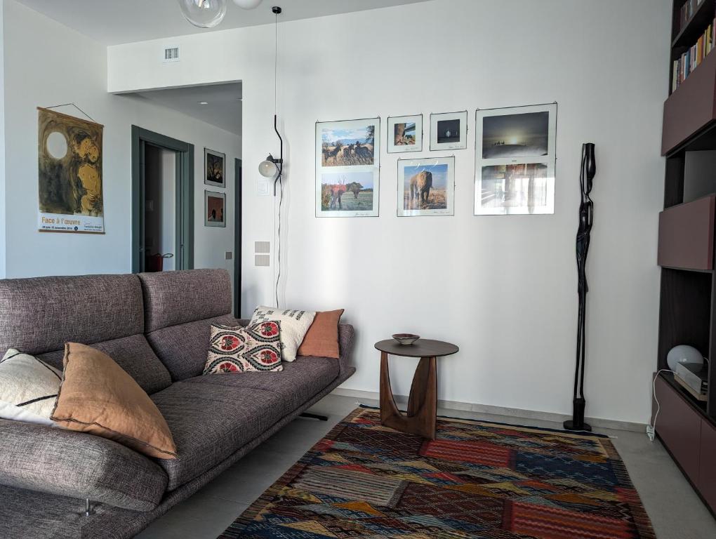 Posezení v ubytování Casa Fontanarosa