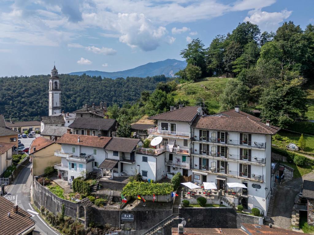 Nespecifikovaný výhled na hory nebo výhled na hory při pohledu z bed and breakfast