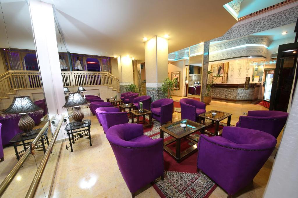Posezení v ubytování Hotel Akouas