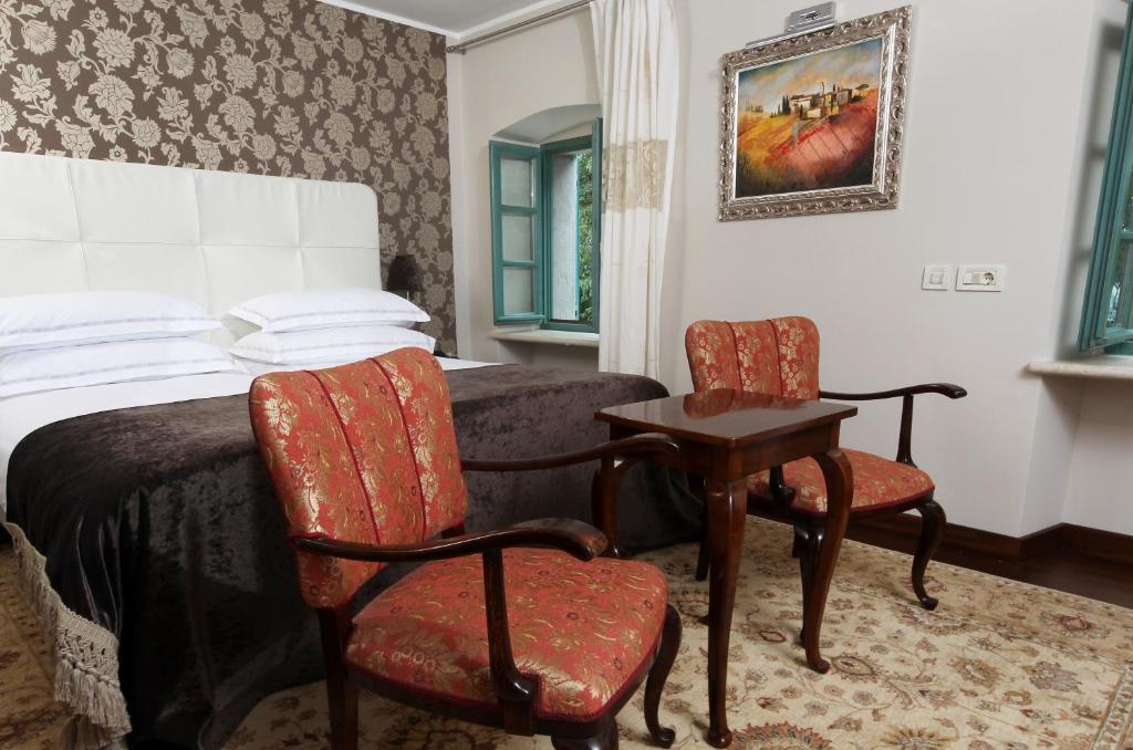 Posteľ alebo postele v izbe v ubytovaní Boutique Hotel Vela Vrata