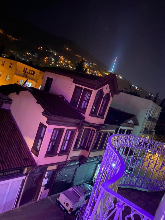 Balkón nebo terasa v ubytování Saklı kosk butık otel