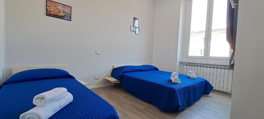 Postel nebo postele na pokoji v ubytování Il Porto