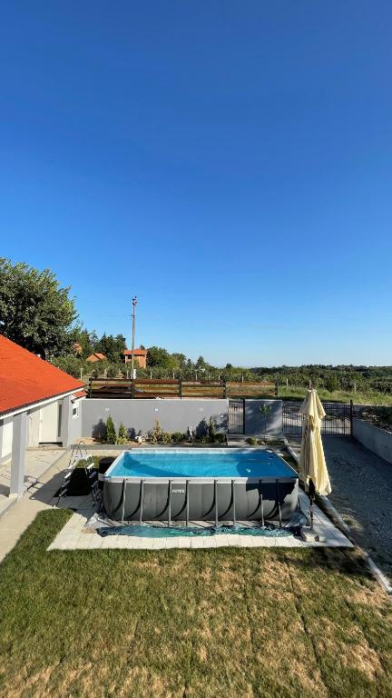Bazén v ubytování Villa Popovic - apartments Fruska gora nebo v jeho okolí