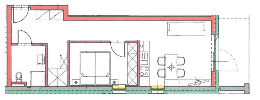 Půdorys ubytování Josi Thaller Das Ferienapartment in Fürstenfeld