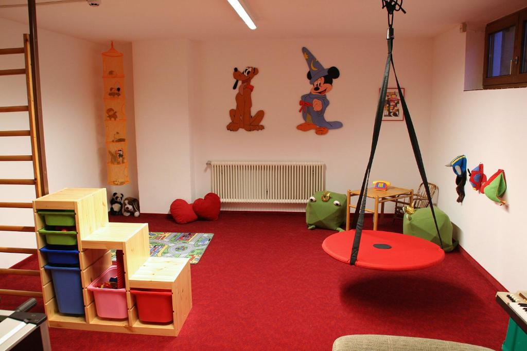 Posezení v ubytování Apartments Foidl