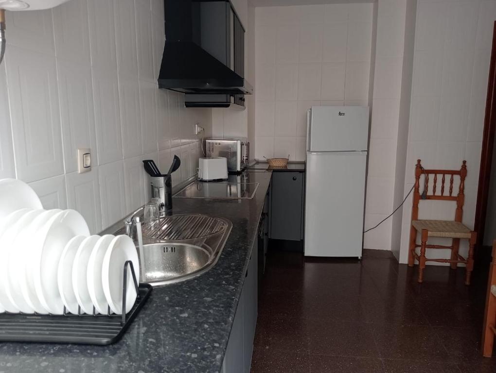 Kuchyň nebo kuchyňský kout v ubytování Palacio de Don Juan