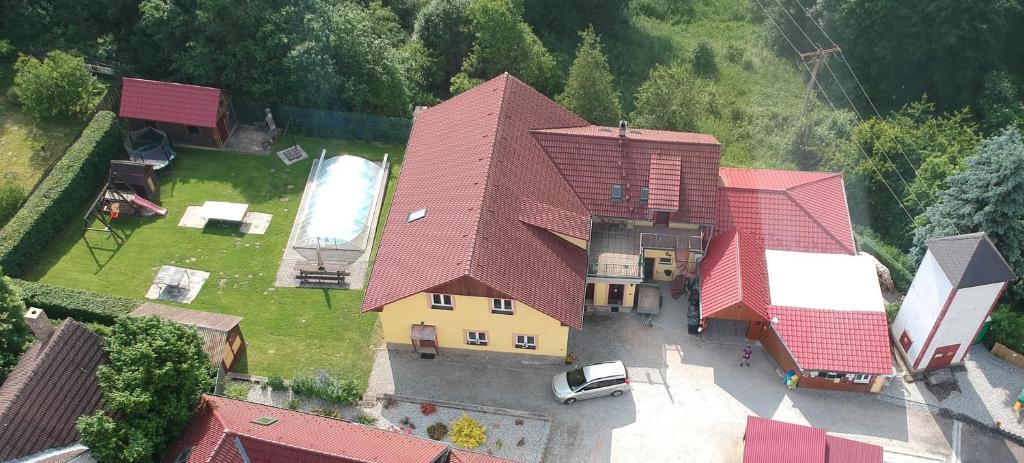 Budova, kde se penzion nachází