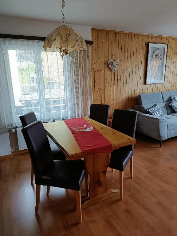 Posezení v ubytování Kummublick Täsch, Nähe Zermatt