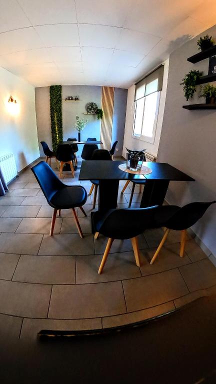 Posezení v ubytování Hostal Turbon
