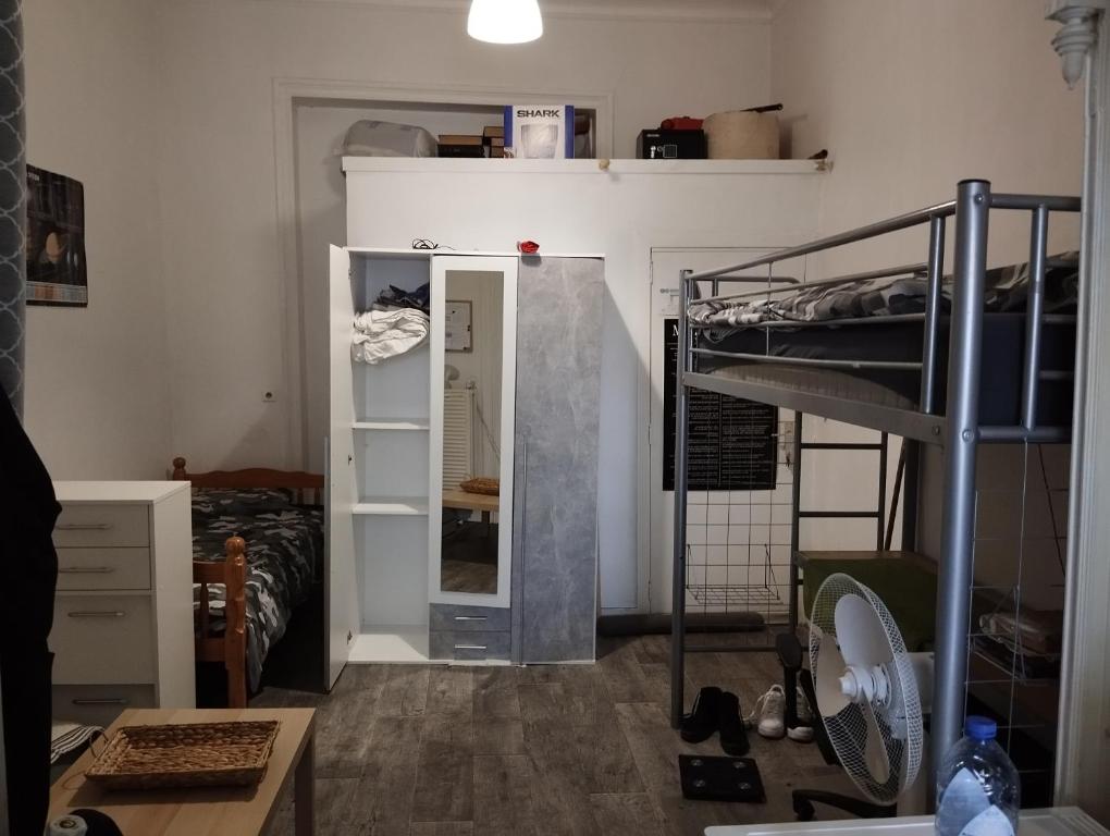 Kuchyň nebo kuchyňský kout v ubytování Petit Studio très bien situé