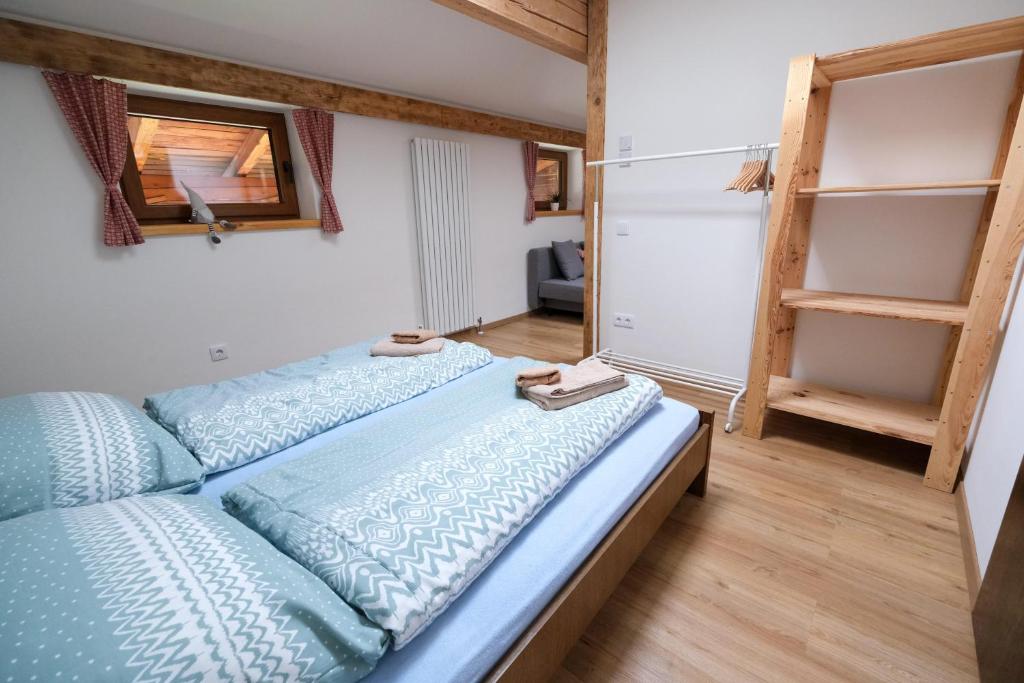 Postel nebo postele na pokoji v ubytování Haus Simona