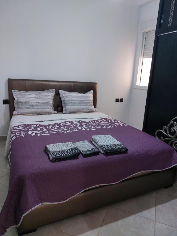 Postel nebo postele na pokoji v ubytování Appartement confortable neuf