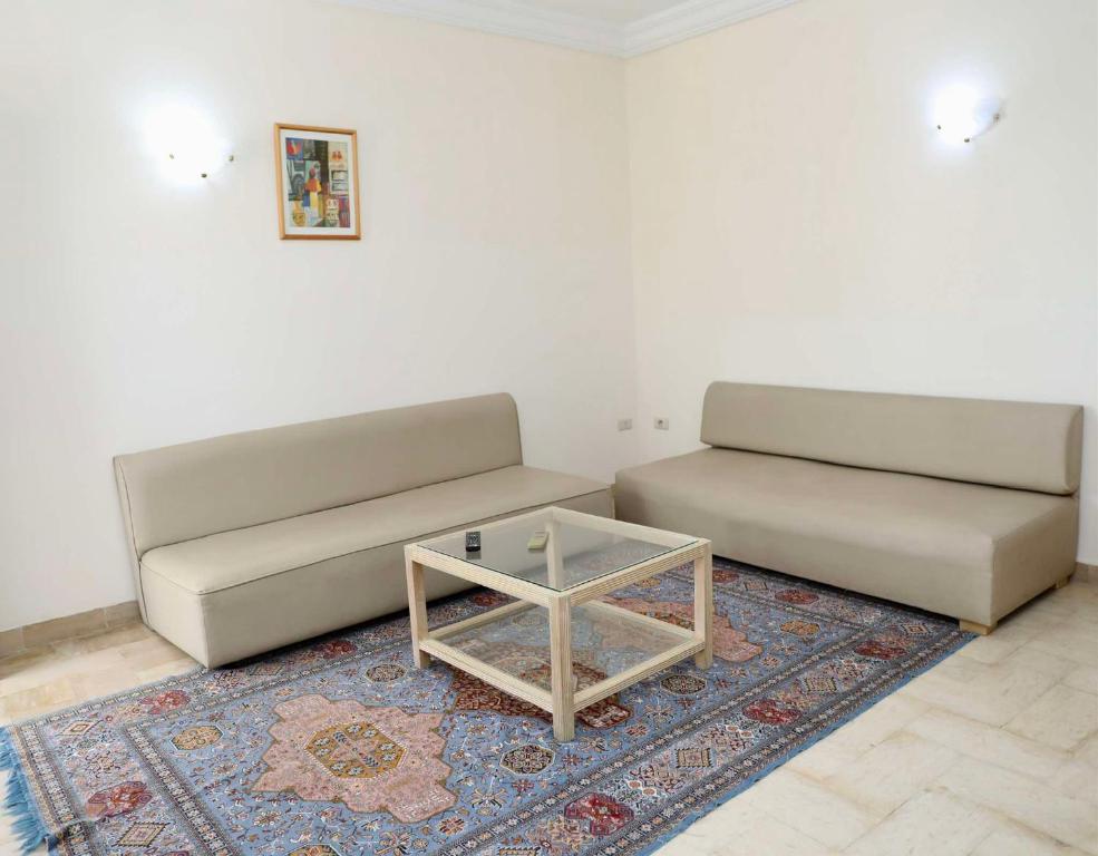 Posezení v ubytování Appart Hotel Rodes