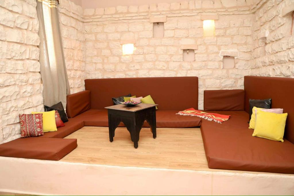 Posezení v ubytování Appart Hotel Rodes