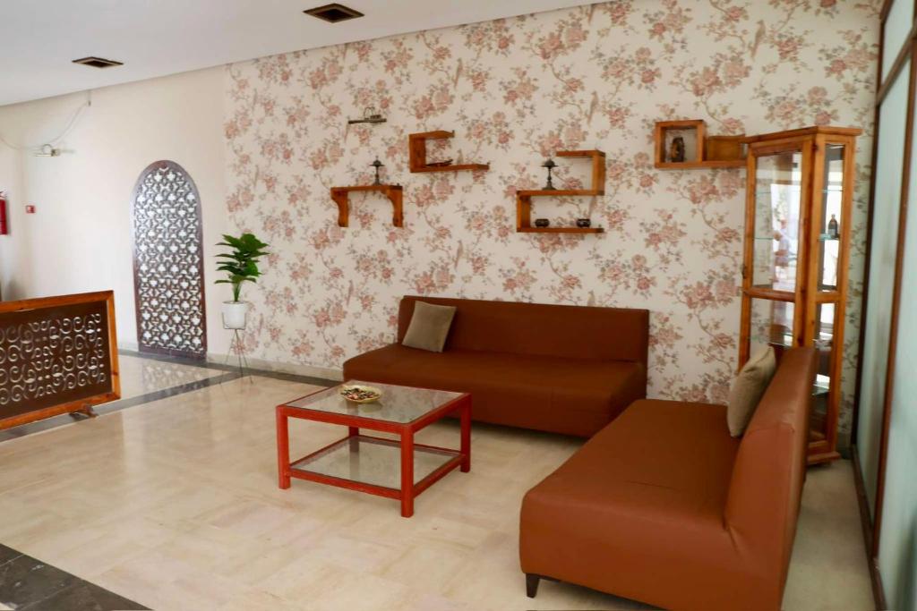 Posezení v ubytování Appart Hotel Rodes
