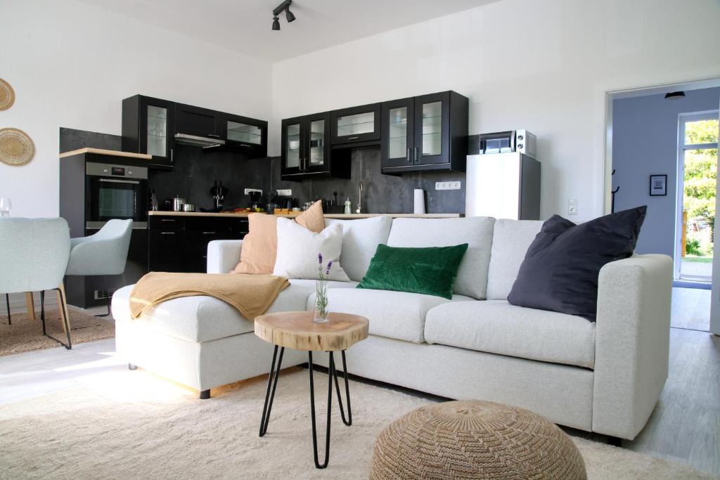 Кухня или мини-кухня в Garten, Terrasse, 93 m2, 5 Min bis zur Warnow
