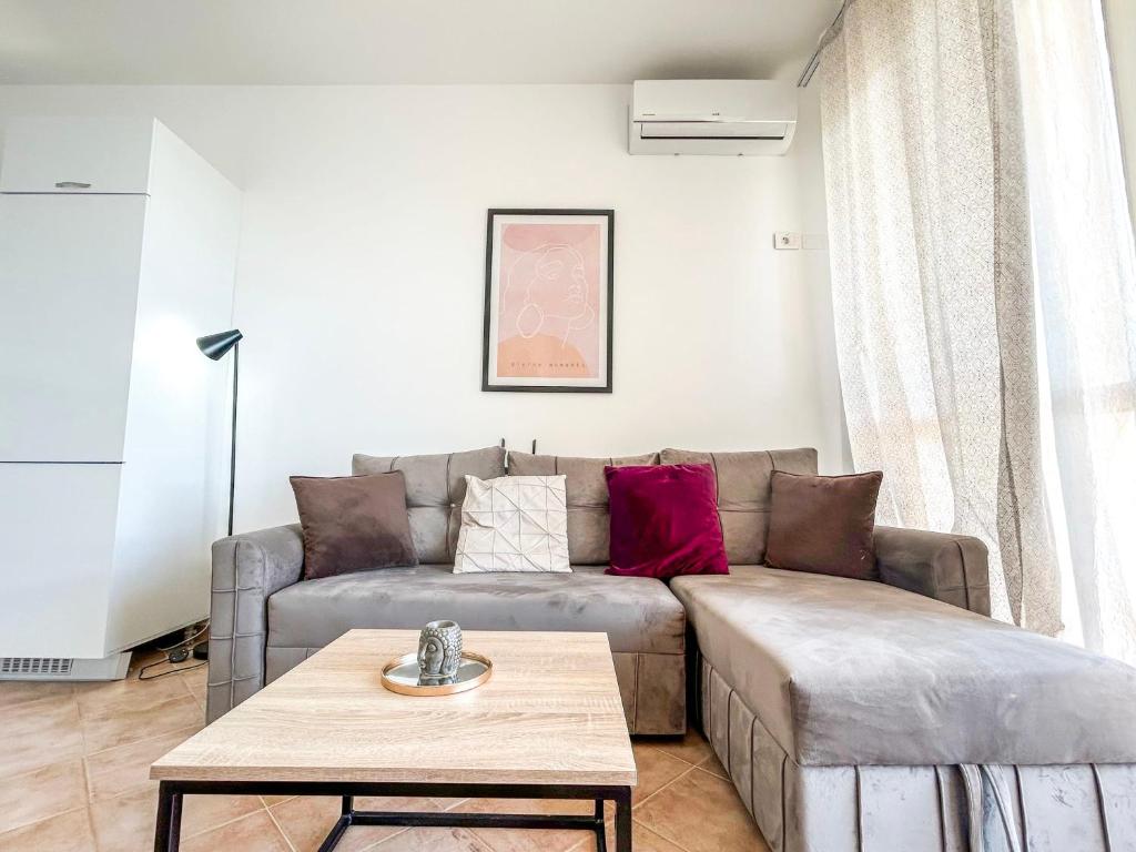 Posezení v ubytování Oceanfront Oasis 770