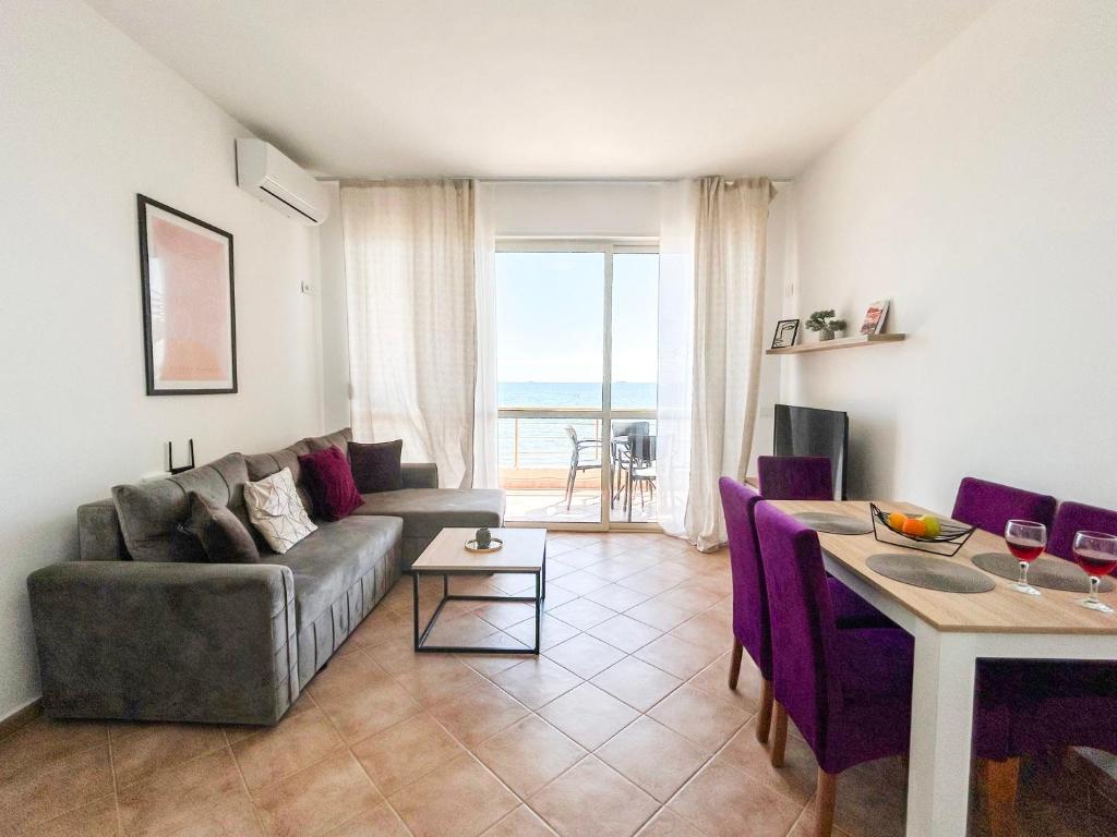 Posezení v ubytování Oceanfront Oasis 770