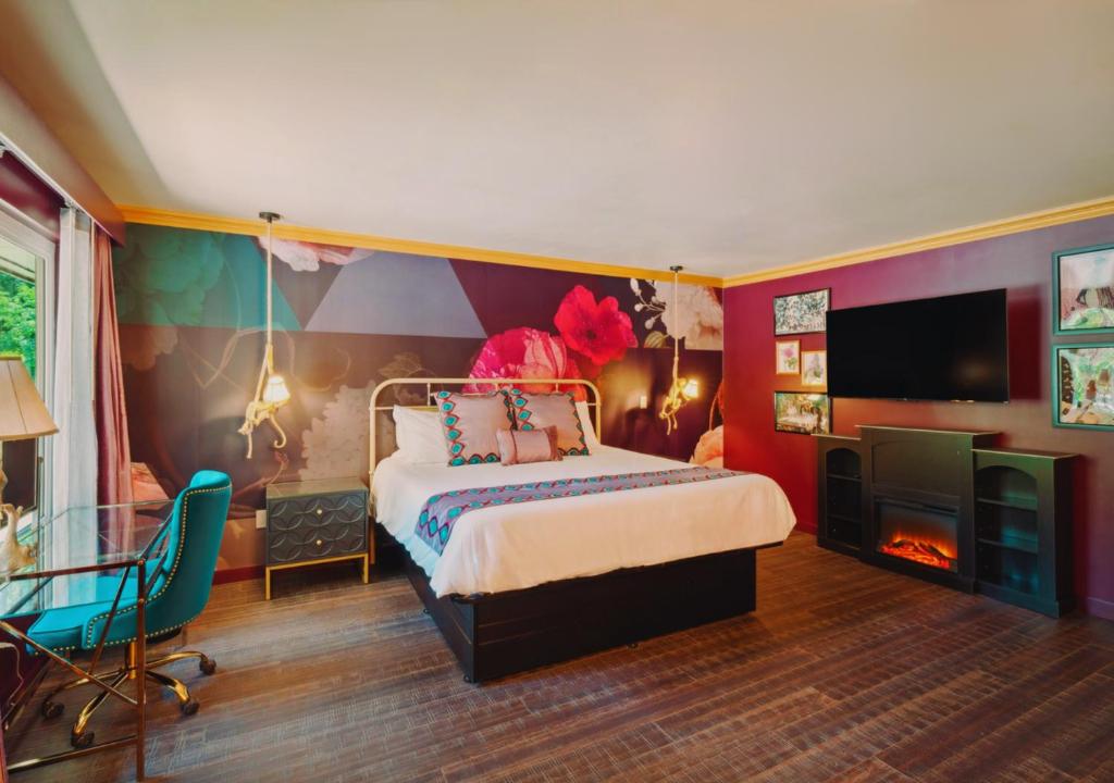The Fainting Couch Boutique Hotel - 特大号床间 - 带Spa浴缸