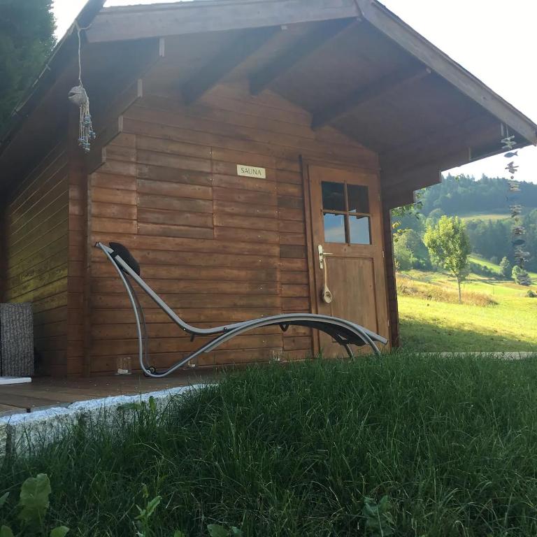Zahrada ubytování Historisches Schwarzwaldhaus