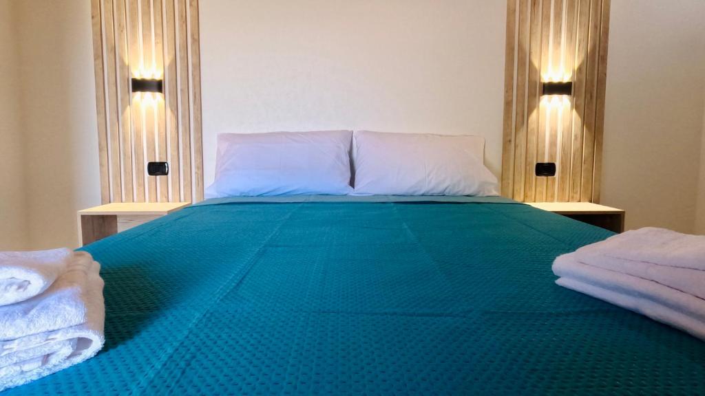 Letto o letti in una camera di Casa sul Mare