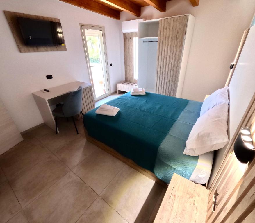 Letto o letti in una camera di Casa sul Mare