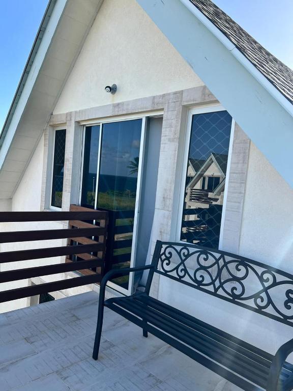 Balkón nebo terasa v ubytování Crusoe Escape Villa