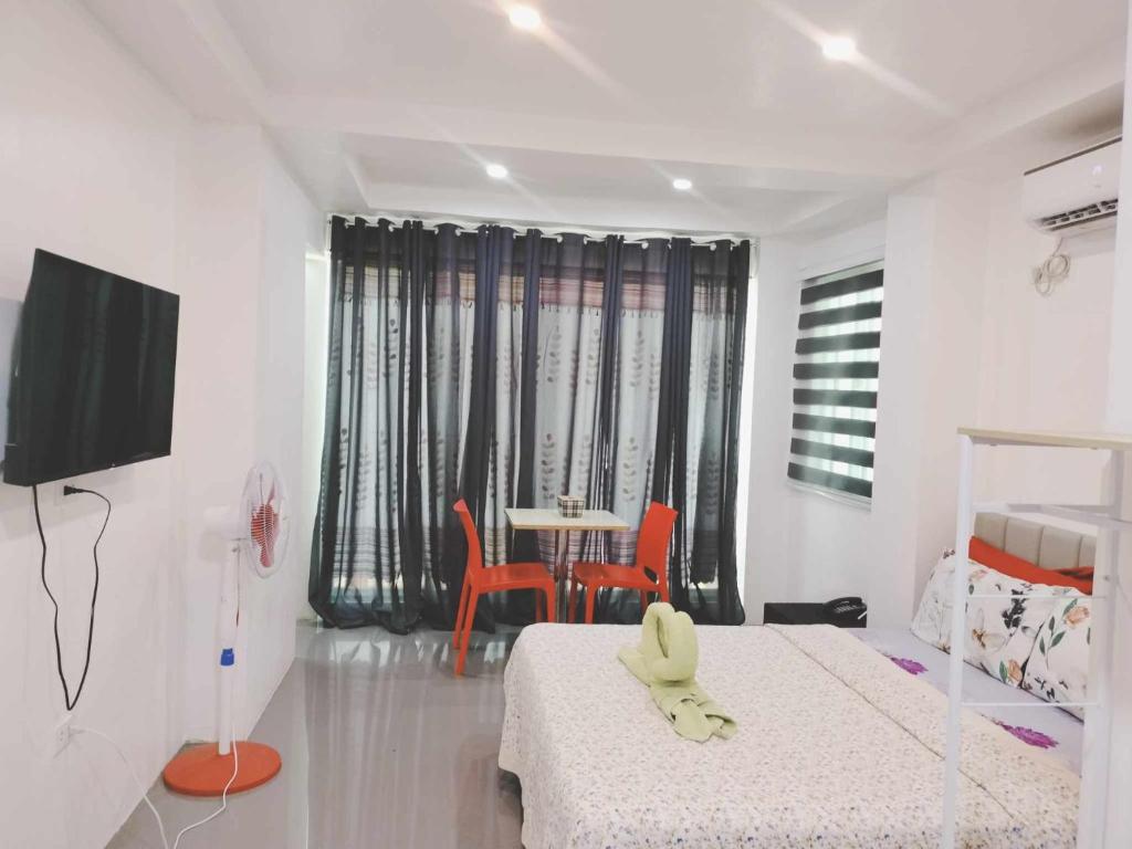 Postel nebo postele na pokoji v ubytování Bais Homestay Studio Room