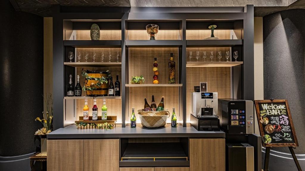 Dapur atau dapur kecil di Hotel Quest Shimizu